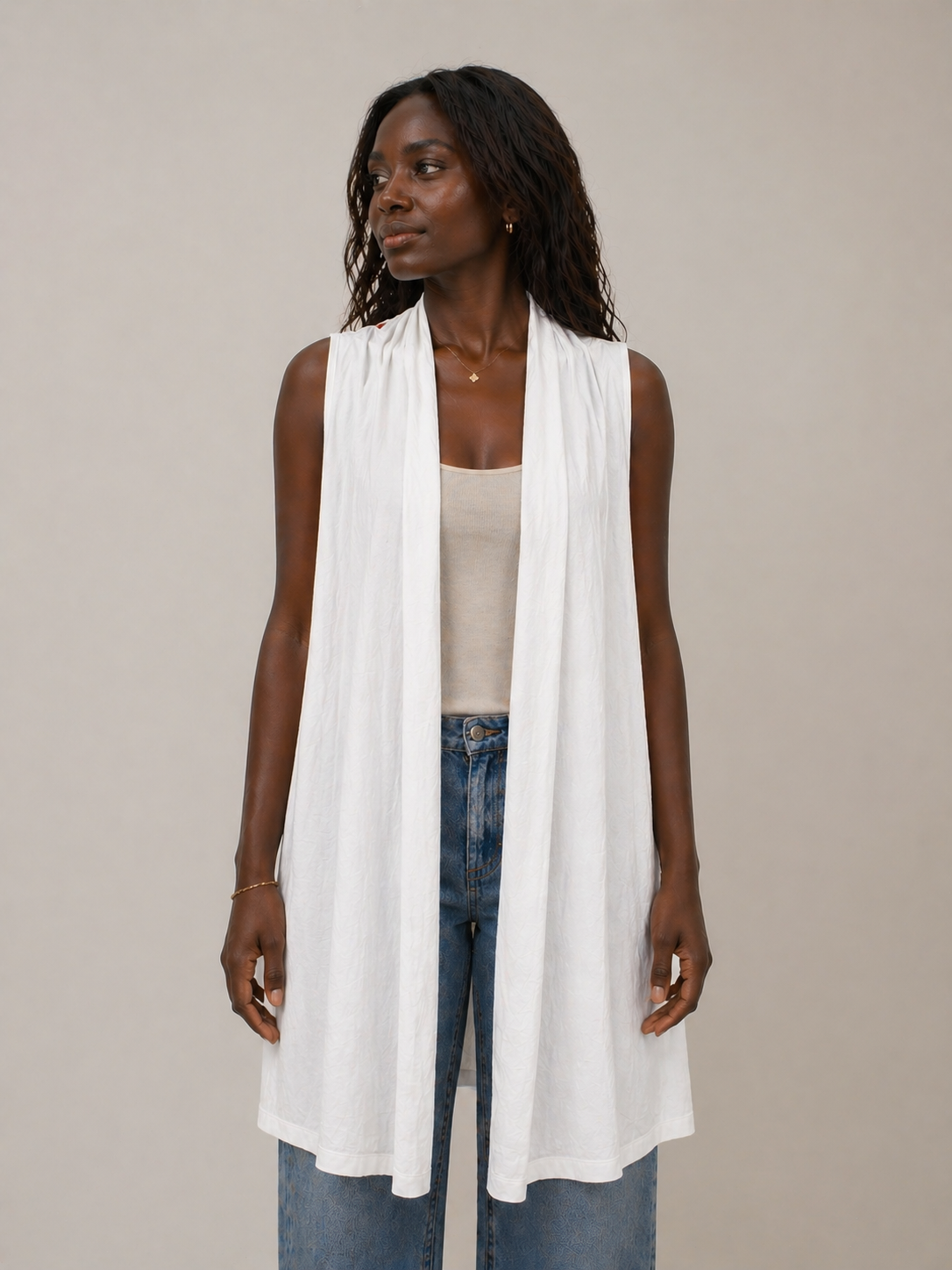 gilet sana – mi long sans manches