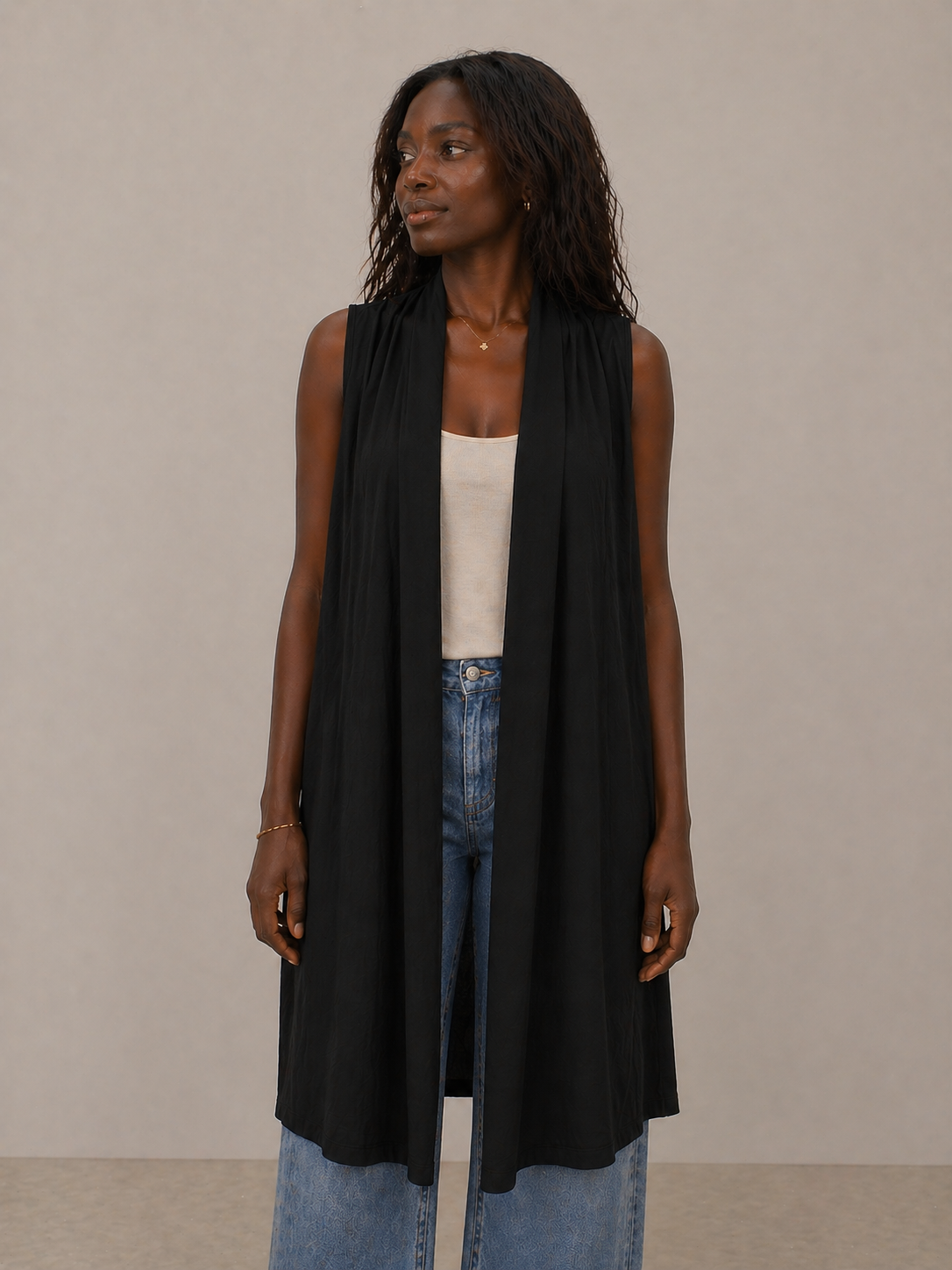 gilet sana – mi long sans manches