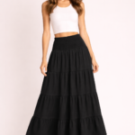 look décontracté d'été en noir et blanc
