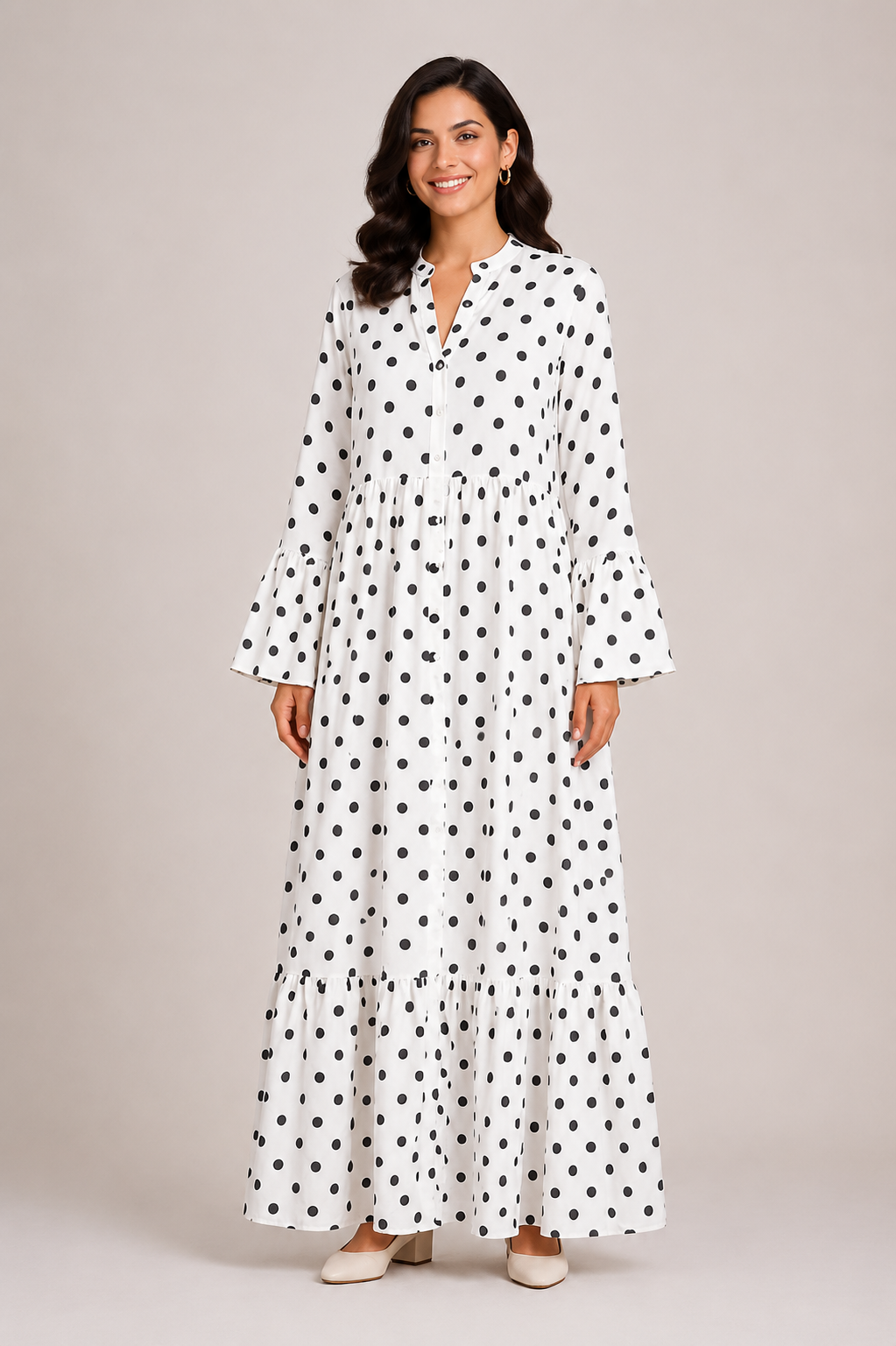Robe Parisienne à Pois – Image 3