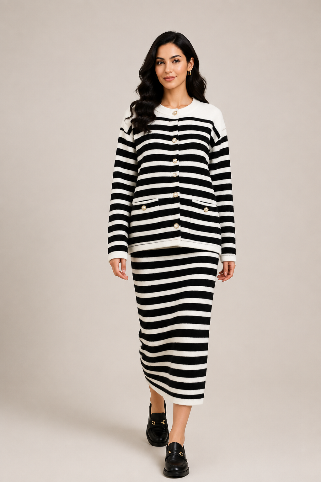 Ensemble marinière chic – Image 4