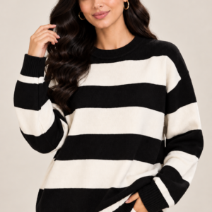 Pull Oversize Rayé